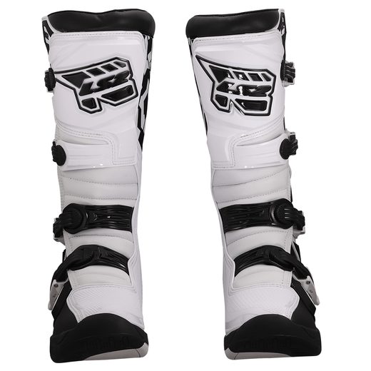 LS2 HELMETS LS2 RAPTOR MAN BOOTS BLACK WHITE
