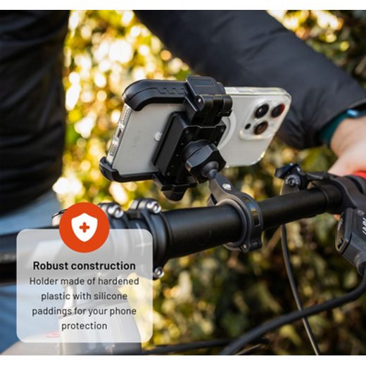 FIXED DRŽÁK MOBILNÍHO TELEFONU NA KOLO BIKEE PLUS BLACK