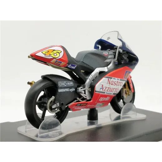 MAISTO APRILIA RSV 250 JEREZ TEST 1997 1:18 VALENTINO ROSSI 46