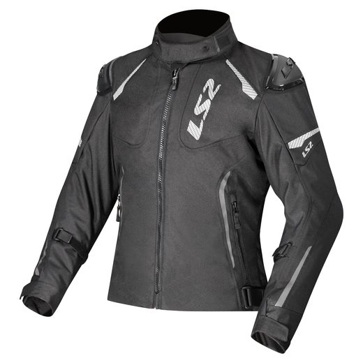 LS2 HELMETS LS2 ZOOM LADY JACKET BLACK