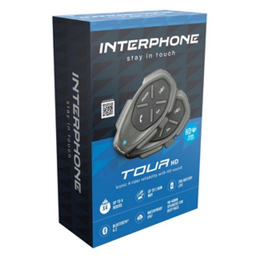 INTERPHONE KOMUNIKAČNÍ SADA TOUR HD TWIN PACK