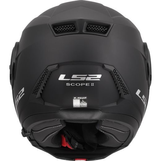 LS2 HELMETS LS2 FF902 SCOPE II SOLID MATT BLACK-06