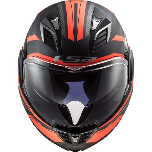 LS2 HELMETS LS2 FF900 VALIANT II REVO MATT TITANIUM FLUO ORANGE