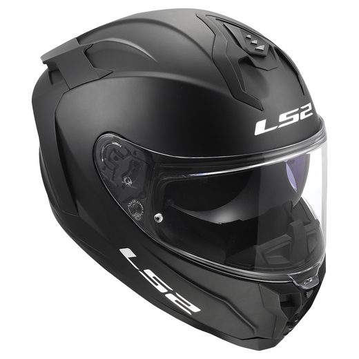 LS2 HELMETS LS2 FF817 CHALLENGER II SOLID MATT BLACK