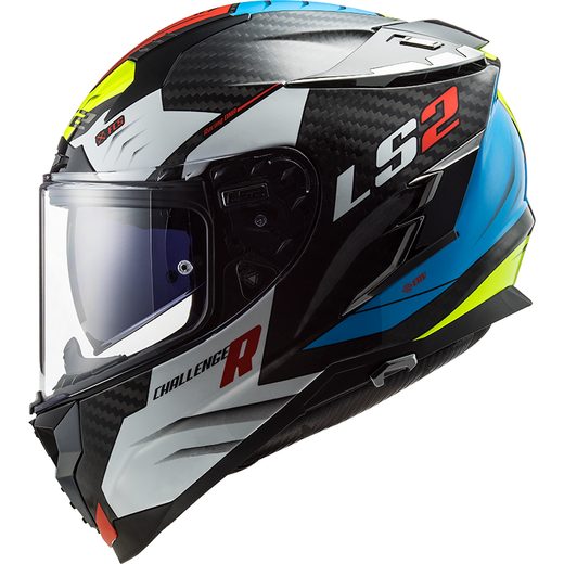 LS2 HELMETS LS2 FF327 CHALLENGER CT2 SPORTY WHITE