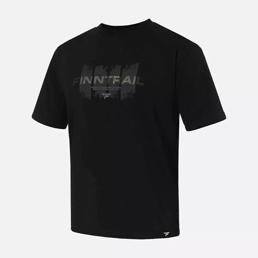 FINNTRAIL FINNTRAIL T-SHIRT LOGO BLACK