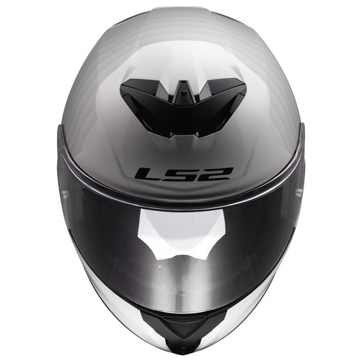 LS2 HELMETS LS2 FF820 RAPID III FLOW WHITE GREY