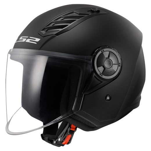 LS2 HELMETS LS2 OF616 AIRFLOW II SOLID MATT BLACK-06