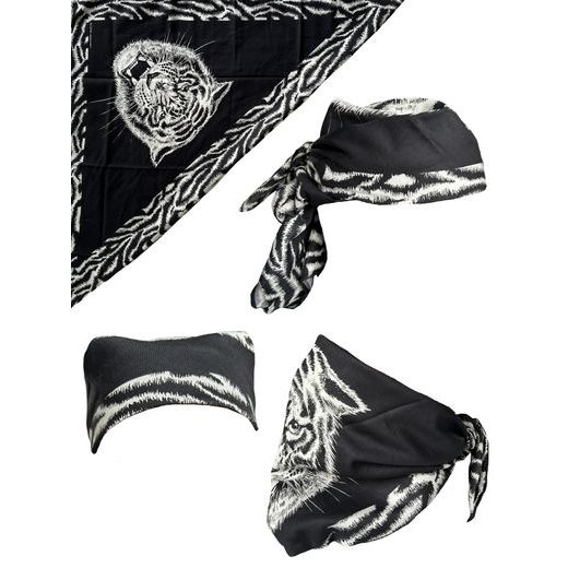 BIKERSMODE ŠÁTEK BAVLNA TYGR