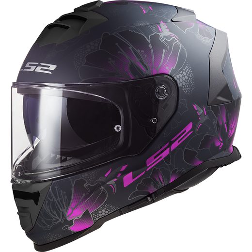 LS2 HELMETS LS2 FF800 STORM II BURST MATT BLACK PINK-06