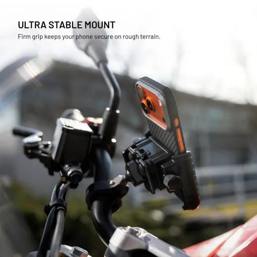 FIXED DRŽÁK MOBILNÍHO TELEFONU NA MOTORKU A KOLO BIKEE ANTI-SHOCK S ANTIVIBRAČNÍM MODULEM