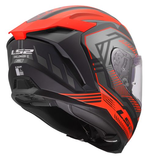 LS2 HELMETS LS2 FF817 CHALLENGER II DRAVIX RED