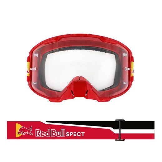 REDBULL SPECT BRÝLE STRIVE CLEAR RED