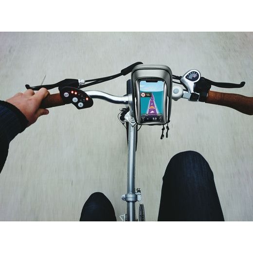 CELLULARLINE DRŽÁK MOBILNÍHO TELEFONU RIDER SHIELD NA ŘÍDÍTKA PRO MOTORKU I KOLO WP DO VEL. 6,7"