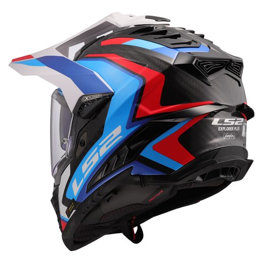 LS2 HELMETS LS2 MX701 EXPLORER C FRONTIER II WHITE BLUE-06