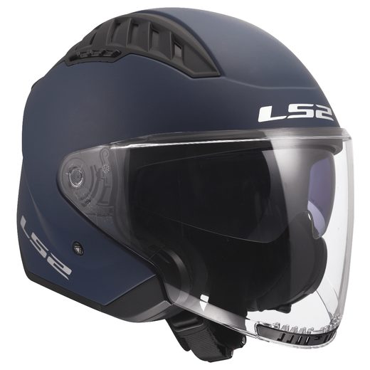 LS2 HELMETS LS2 OF600 COPTER II SOLID MATT NAVY BLUE-06