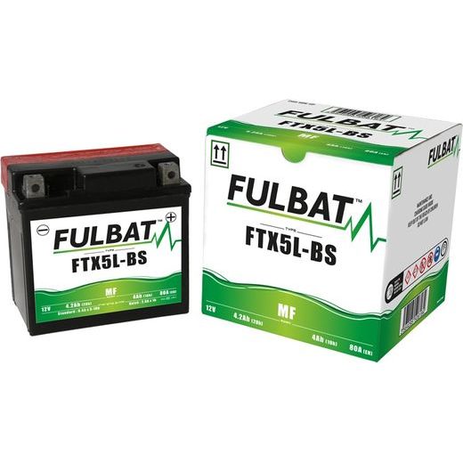 BEZÚDRŽBOVÁ MOTOCYKLOVÁ BATERIE FULBAT FTX5L-BS (YTX5L-BS)