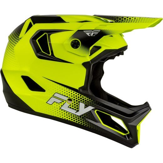 FLY RACING CYKLO PŘILBA RAYCE SONAR KIDS HI-VIS/BLACK/WHITE