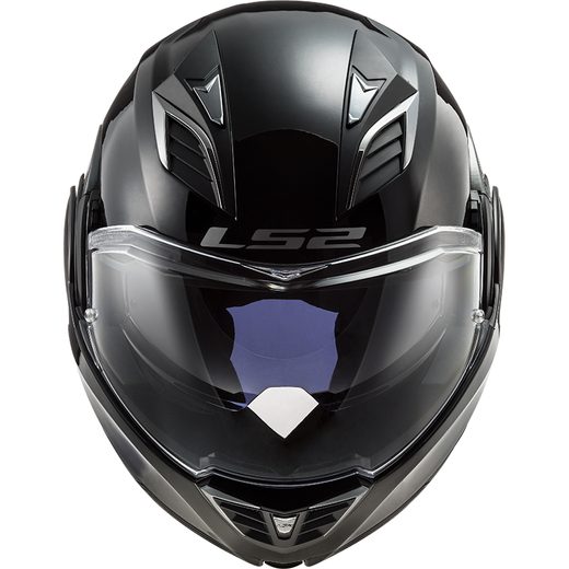 LS2 HELMETS LS2 FF900 VALIANT II SOLID GLOSS BLACK (2)