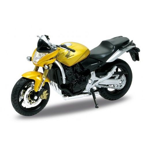 WELLY HONDA HORNET YELLOW/BLACK 1:18