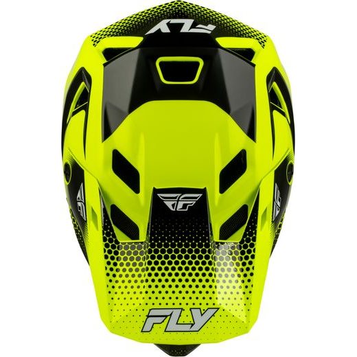 FLY RACING CYKLO PŘILBA RAYCE SONAR KIDS HI-VIS/BLACK/WHITE