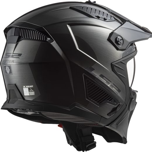 LS2 HELMETS LS2 OF606 DRIFTER JEANS TITANIUM-06