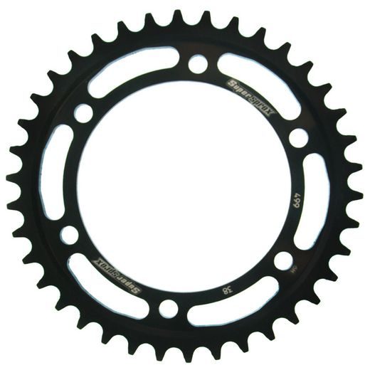 ŘETĚZOVÁ SADA EK - STŘÍBRNÝ ŘETĚZ 530 SRO, O-KROUŽEK, KOLEČKO JT POGUMOVANÉ, ROZETA SUPERSPROX PRO SUZUKI TL 1000 S 1997-2000