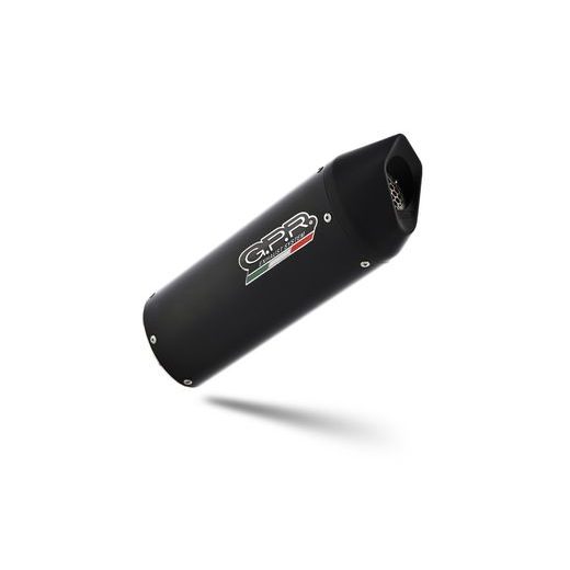 KONCOVKA VÝFUKU SLIP-ON GPR FURORE EVO4 E4.BM.101.FNE4 MATNÁ ČERNÁ ZAHRNUJE SPOJOVACÍ SVOD A ODNÍMATELNÝ DB KILLER