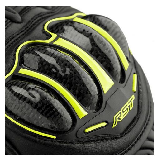 RST RUKAVICE S1 3033 BLACK / GREY / FLO YELLOW