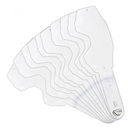 LS2 HELMETS LS2 CHARGER GOGGLE TEAR OFF PIN (10 PCS)