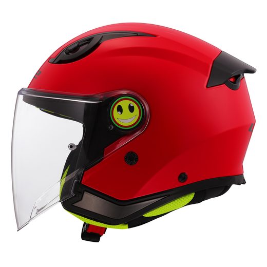 LS2 HELMETS LS2 OF622 FUNNY II SOLID RED
