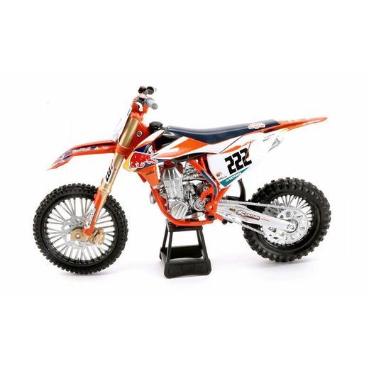 NEWRAY KTM 450 SX-F TONY CAIROLI NO.222 1:10 RED BULL
