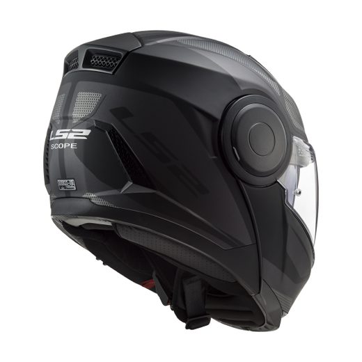 LS2 HELMETS LS2 FF902 SCOPE AXIS BLACK TITANIUM