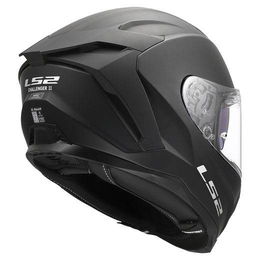 LS2 HELMETS LS2 FF817 CHALLENGER II SOLID MATT BLACK