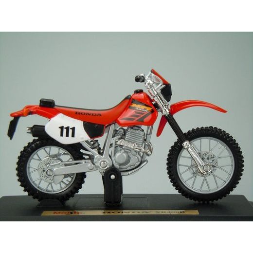 MAISTO HONDA XR400R RED 1:18