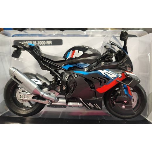 NEWRAY BMW M 1000 RR BLACK/RED/BLUE 1:12