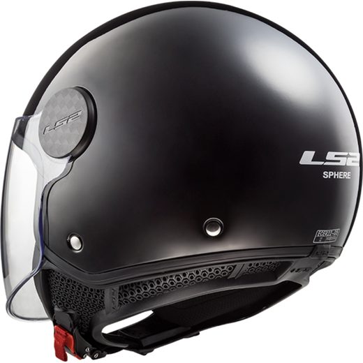 LS2 HELMETS LS2 OF558 SPHERE II SOLID MATT BLACK-06