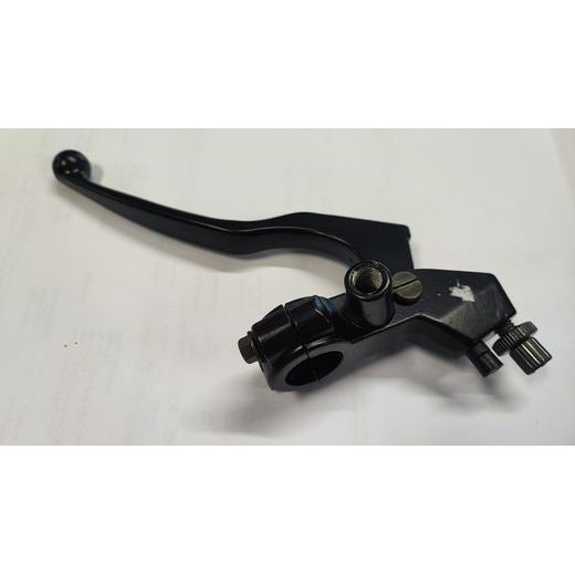 BB PÁČKA SPOJKY S OBJÍMKOU KOMPLETNÍ (SE ZÁVITEM M10 NA ZRCÁTKO A SE SPÍNAČEM) - UNIVERZÁLNÍ PRO LANKOVOU SPOJKU / ZADNÍ BRZDU