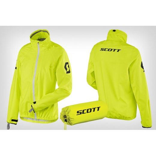 SCOTT NEPROMOK BUNDA ERGONOMIC PRO DP RAIN NEON YELLOW