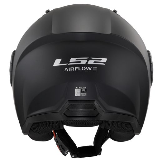 LS2 HELMETS LS2 OF616 AIRFLOW II SOLID MATT BLACK-06