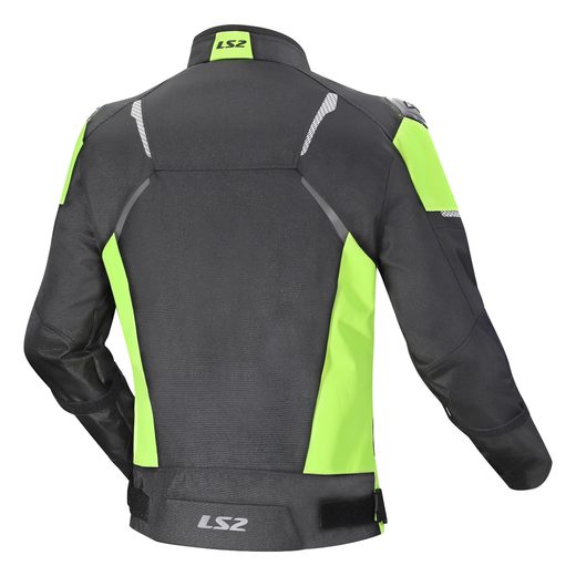 LS2 HELMETS LS2 ZOOM MAN JACKET BLACK YELLOW
