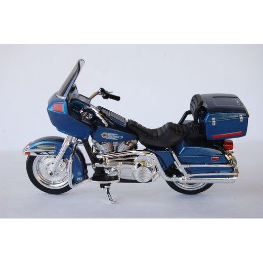 MAISTO HARLEY-DAVIDSON FLT TOUR GLIDE 1980 BLUE 1:18