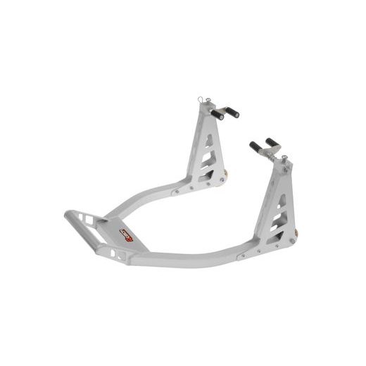 Q-TECH MOTO STOJAN PŘEDNÍ SILVER