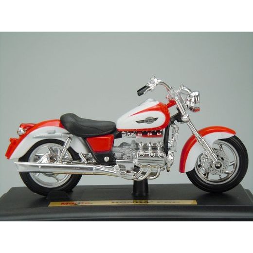 MAISTO HONDA F6C RED/WHITE 1:18