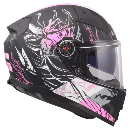 LS2 HELMETS LS2 FF811 VECTOR II DARFLO BLACK PINK-06