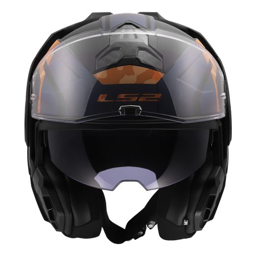 LS2 HELMETS LS2 FF910 ADVANT II GLIDE BLACK ORANGE