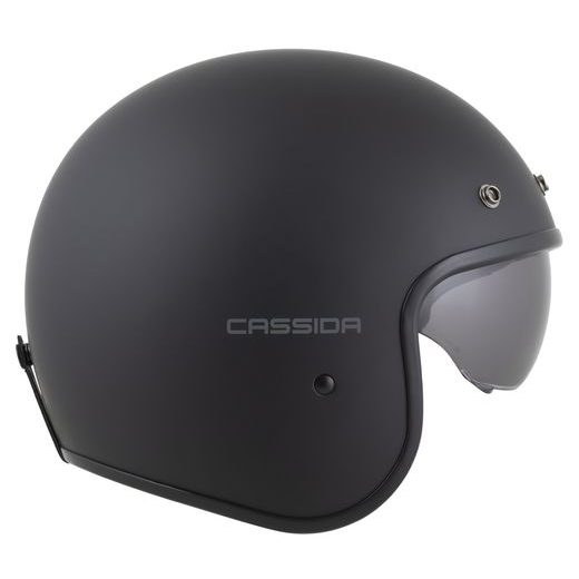 CASSIDA PŘILBA OXYGEN 2.0 SOLID BLACK MATT/DARKGRAY
