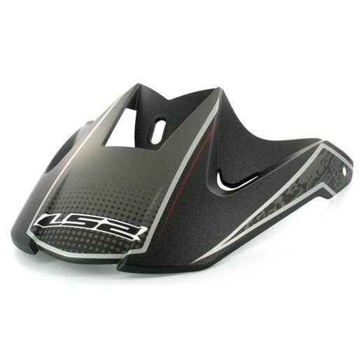 LS2 HELMETS LS2 PEAK MX426 BLACK ( AIRFORCE2 )