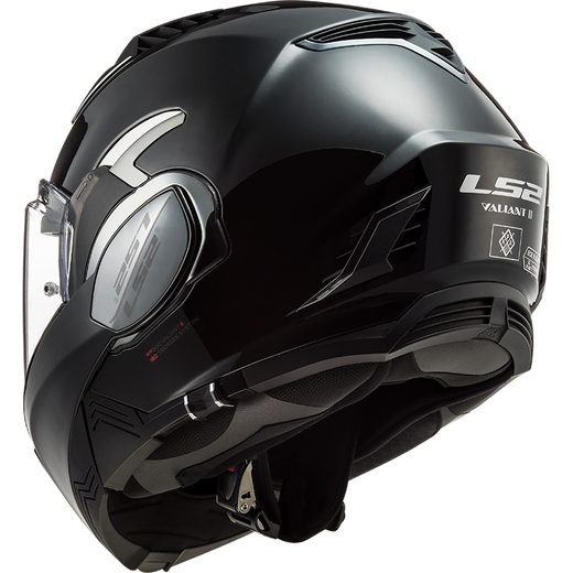 LS2 HELMETS LS2 FF900 VALIANT II SOLID GLOSS BLACK (2)