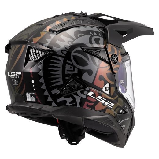 LS2 HELMETS LS2 MX702 PIONEER II RANGI BLACK-06
